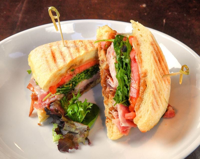 Toscano has a lunch menu. Among its many offerings is Panino con la Porchetta. (Chris Hunt for The Atlanta Journal-Constitution)