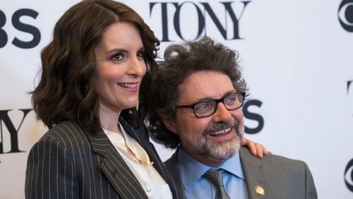 Tina Fey and Jeff Richmond attend the 2018 Tony Awards Meet The Nominees press junket on Wednesday, May 2, 2018, in New York. (Photo by Charles Sykes/Invision/AP)