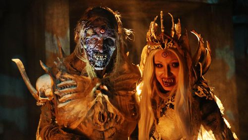 The King and the Queen are two of the performers in the new attraction “The Awakened” at Netherworld’s new Stone Mountain location. CONTRIBUTED BY NETHERWORLD