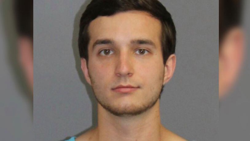 Alexander Hassinger, 24, was arrested at his Newtown, Connecticut, home Wednesday evening after police say he tweeted threats to harm police and others in Valdosta following a video showing a use-of-force incident with Valdosta police.