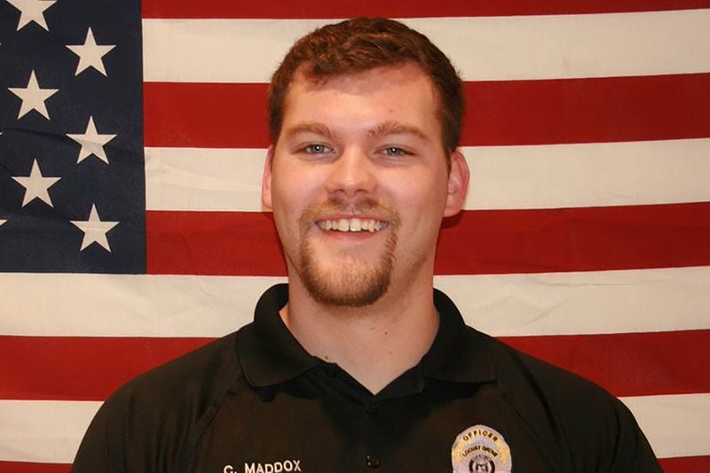 Officer Chase Lee Maddox of the Locust Grove Police Department was killed by gunfire on Feb. 9, 2018. (AJC file)