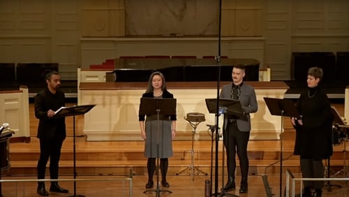 The Kinnara chamber choir debuted Heather Gilligan’s "Southern Dissonances: Portraits of a New South."