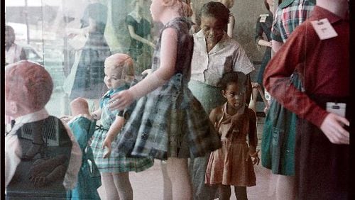 "Ondria Tanner and Her Grandmother Window-Shopping, Mobile, Alabama" (1956) is included in the exhibit "Gordon Parks: Segregation Story," opening Nov. 15 at the High Museum of Art.