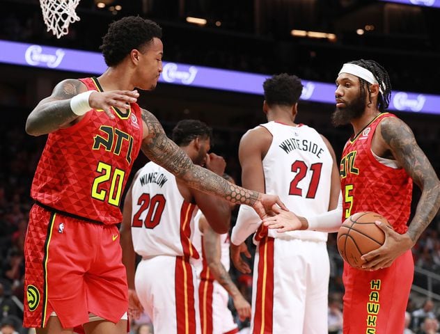 Photos: Hawks win (again) over Heat