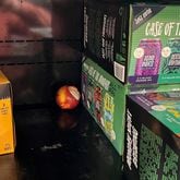 Residents have complained about the cleanliness at the Kroger Metropolitan Citi-Center. They have shown the alcohol License Review Board photos of litter on the shelves, including a half-eaten apple. Image credit: Neighborhood Planning Unit-X
