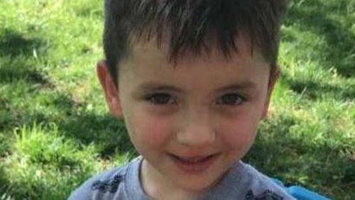 Grayson T. Darnell was taken from his grandparents' home Sunday morning, authorities said.