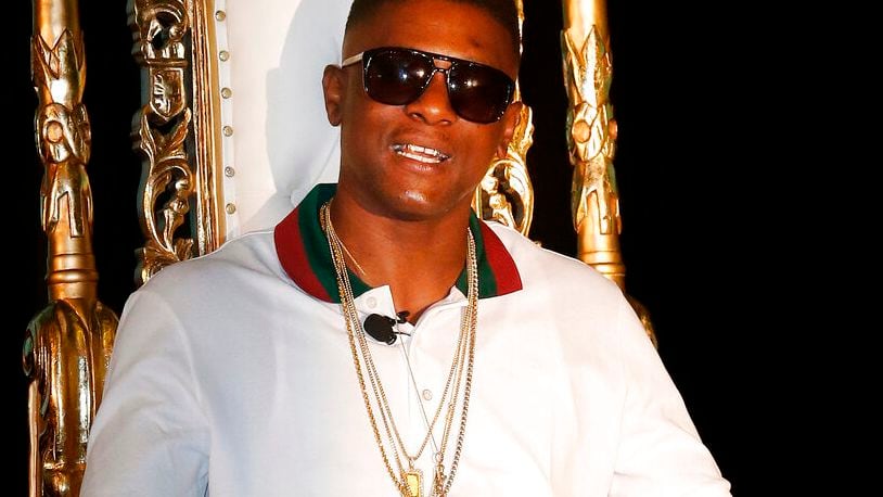 Rapper Boosie Badazz voted for the first time in Georgia's Jan. 5 runoff election. (AP Photo/Bill Haber, File)