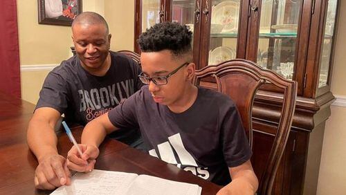 Michael A. Carson and his son Matthew have co-written a third book about unsung heroes in Black history. (Photo provided by Michael A. Carson)