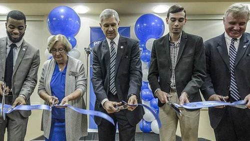 Georgia State added to its Alpharetta campus with the addition of a wing for biology and chemistry labs.
