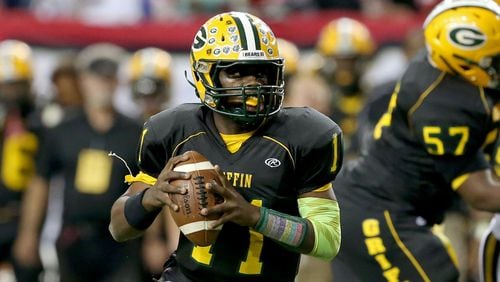 Jaquez Parks, The Atlanta Journal-Constitution’s all-classification state player of the year, led Griffin to its first state high school state football championship in 35 years.