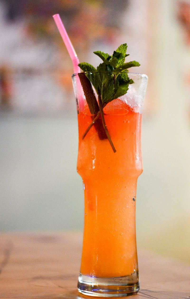The Bon Ton Hurricane, poured over a snowdrift of hand-shaved ice. CONTRIBUTED BY HENRI HOLLIS