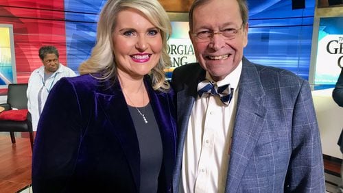 "The Georgia Gang" host hand off: Lori Geary takes over for Dick Williams, who taped his final show Friday, which will air Sunday, March 10, 2019.
