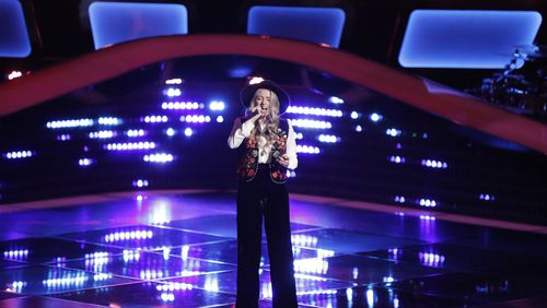 THE VOICE -- "Blind Auditions" -- Pictured: Darby Walker -- (Photo by: Tyler Golden/NBC)