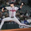 Max Fried earned the starting assignment for the Braves Monday night in their road game against the Mariners in Seattle. He did not allow a hit but the Braves fell 2-1. 