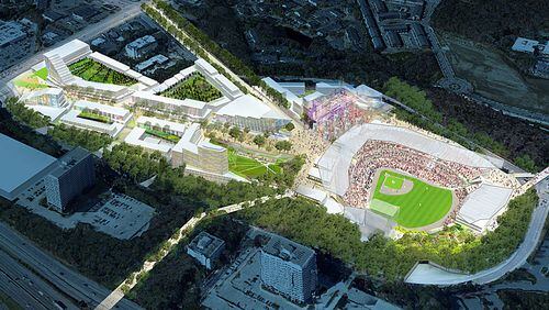 For the first time, the Atlanta Braves and Cobb County have spelled out a detailed schedule for building the team’s planned new stadium near Cumberland Mall. FULL ARTICLE HERE | MORE COVERAGE: Braves' move to CobbPHOTOS: Renderings for Cobb stadium
