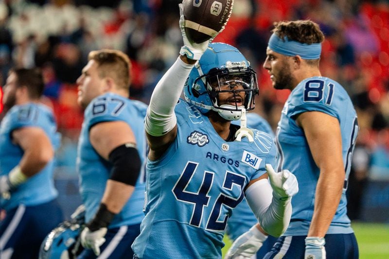 Qwan'Tez Stiggers was a standout of the Toronto Argonauts in the CFL.