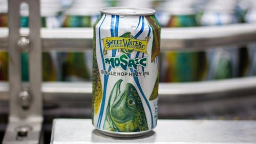 SweetWater Mosaic Single Hop Hazy IPA is one of the modern IPAs from Georgia to try right now. CONTRIBUTED BY SWEETWATER BREWING CO.