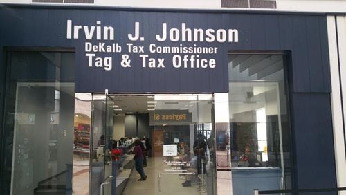 DeKalb County Tax Commissioner Irvin Johnson’s pay reached $285,781 last year, making him the second-highest-paid elected official in Georgia. DeKalb commissioners say his supplemental pay from cities should be reviewed. Photo credit: DeKalb Tax Commissioner’s website.