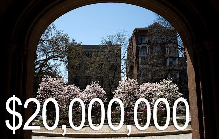 Yale: $20,000,000