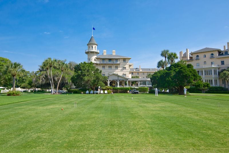 The Jekyll Island Club Hotel, with its stately turret and big bay windows, was first built in the late 1880s as a private, remote hunting club for industrialists and financiers of the Gilded Age, their surnames including Rockefeller, Morgan, Pulitzer and Goodyear. After a storied history, it reopened in 1987 as a hotel and resort. (Ralph Daniel for Explore Georgia/Georgia Department of Economic Development/TNS)