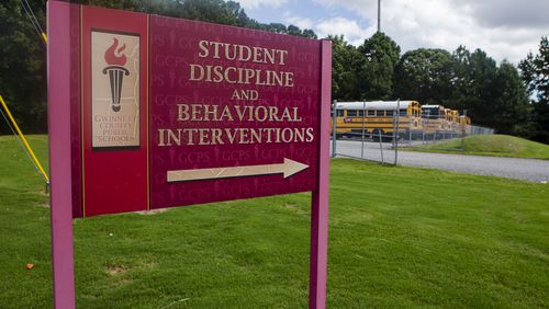The Gwinnett County School District's change in its approach to student discipline has been controversial. Shown here is the Gwinnett County Office of Student Discipline in Lawrenceville, where tribunals for suspensions and expulsions are held. (Christina Matacotta for The Atlanta Journal-Constitution)