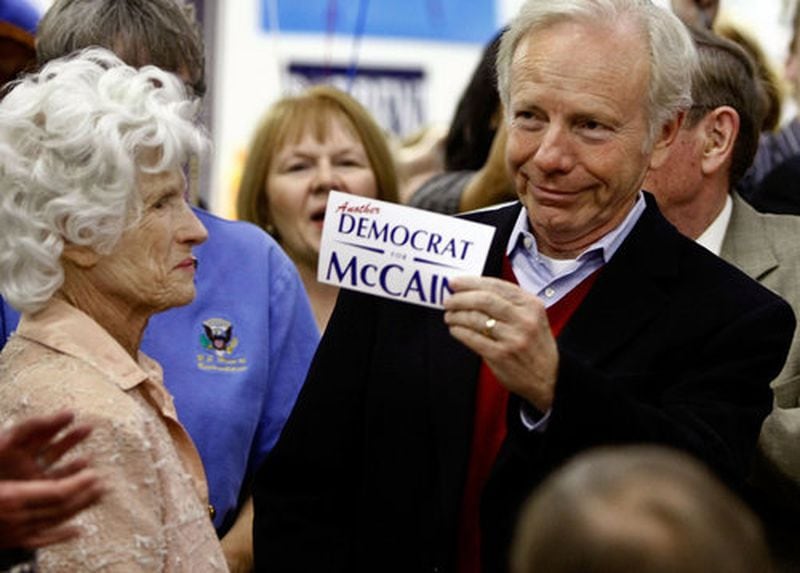 Georgia U.S. Senate candidate Matt Lieberman's father, former U.S. Sen. Joe Lieberman of Connecticut, pictured, was the Democratic candidate for vice president in 2000 when a long-shot candidate, Ralph Nader, may have swung the election to Republicans.