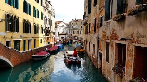 A typical canal in Venice. You’ll doubtless cross dozens every day as you trek around the city. They’re all photo-worthy, but make sure you don’t block foot traffic as you’re snapping. Contributed by Helen Anders