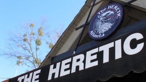 The Heretic, on 2069 Cheshire Bridge Road, is one of Atlanta’s earliest lesbian establishments and has remained a safe space for members of the LGBTQ community for close to 50 years, according to preservationist Charles Paine. JULISSA CANAS / JULISSA.CANAS@AJC.COM