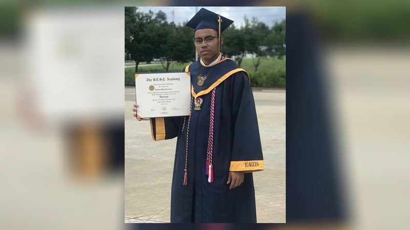 Joshua Torrance had just graduated from The B.E.S.T. Academy on Friday. He was shot in the back and killed Wednesday in southwest Atlanta. (Credit: Channel 2 Action News)