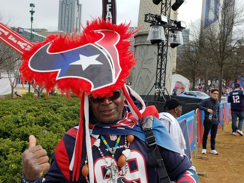 Bill Gardiner seems to be a Houston Texans fan.