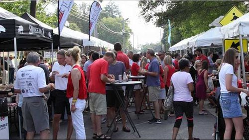 Attendees will get to enjoy SEC football on a giant LED screen, grill tastings and craft beer. Georgia vs. South Carolina kicks off at 3:30 p.m.