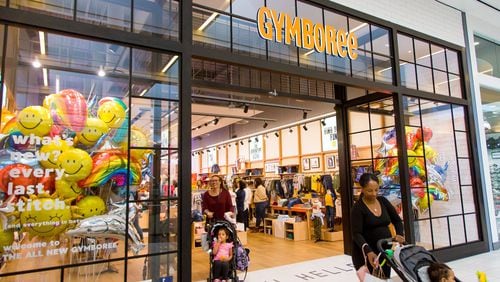 Gymboree's new look after its "brand refresh."