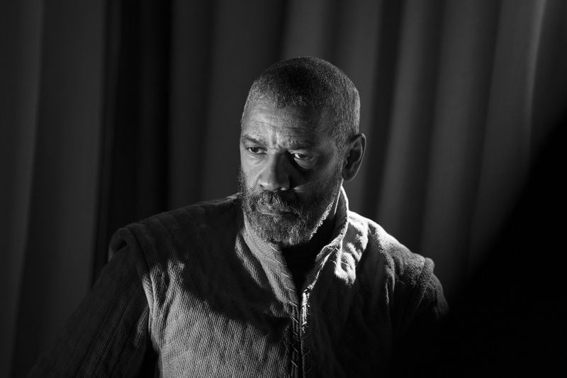Denzel Washington in “The Tragedy of Macbeth,” premiering in select theaters on December 25 and globally on Apple TV+ on January 14, 2022.
Courtesy of AppleTV+/Alison Rosa
