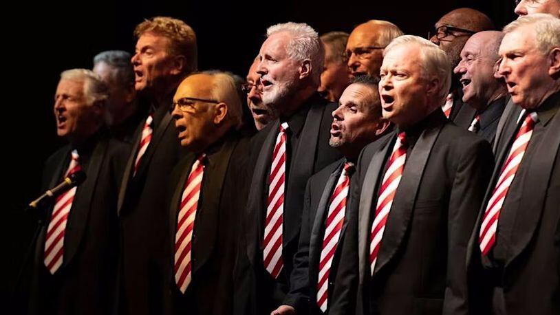 For its Christmas concert, the Big Chicken Chorus will be joined by Classic Cuts, Quadraphonics and Georgia Sensation at 3 p.m. Dec. 18 at Lassiter Concert Hall in Marietta. (Courtesy of Big Chicken Chorus)