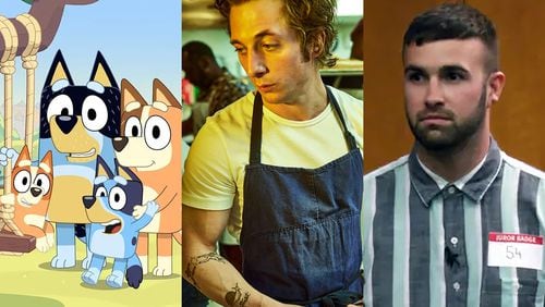 Peabody winners in 2024 include "Bluey," "The Bear" and "Jury Duty." PUBLICITY PHOTOS