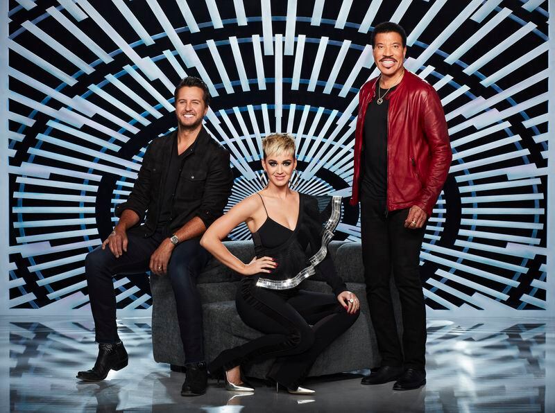  AMERICAN IDOL - ABC's "American Idol" judges Luke Bryan, Katy Perry and Lionel Richie. (ABC/Craig Sjodin)