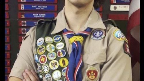 Will Curry of Atlanta is now an Eagle Scout.