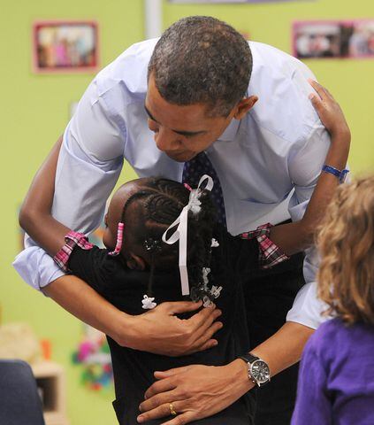 President visits Decatur preschool