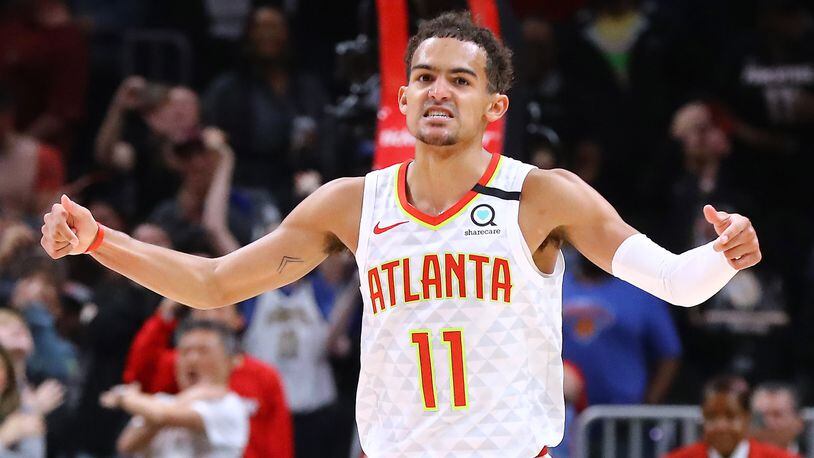 Atlanta Hawks Trae Young has donated a signed jersey to "Athletes for Relief" to raise funds for the coronavirus relief.