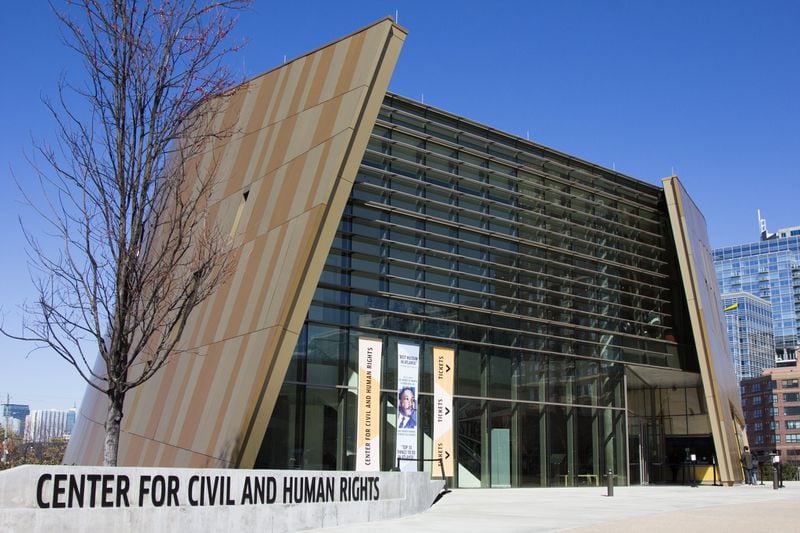 The Center for Human and Civil Rights is shown in Atlanta, Georgia, on Wednesday, March 14, 2018. The center looks at the intersection of the local story of the civil rights movement and the ongoing national story of the evolution of human rights. AJC file