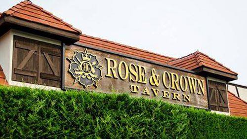 The exterior of Rose & Crown