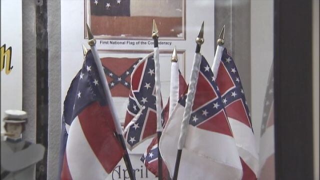 Confederate Flag Display