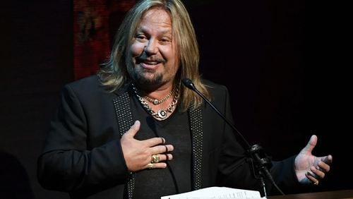 What might be an appropriate song for Vince Neil to sing at the inauguration? (Photo by Ethan Miller/Getty Images)
