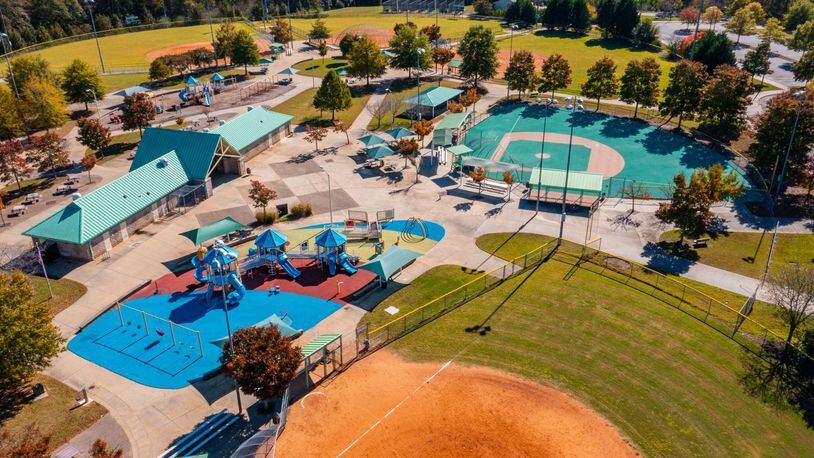 Unity Place, the first special-needs playground in Gwinnett County, will be demolished and rebuilt for increased accessibility. Courtesy Gwinnett County