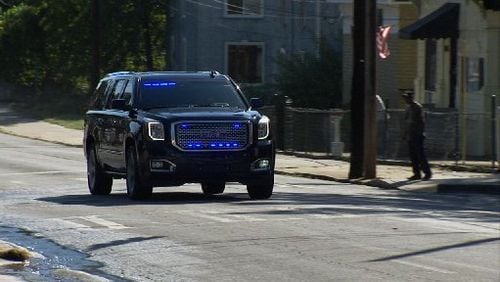 A city ethics board dismissed on Thursday a complaint against Mayor Kasim Reed and his use of emergency “blue lights” to get through traffic for meetings and other events.