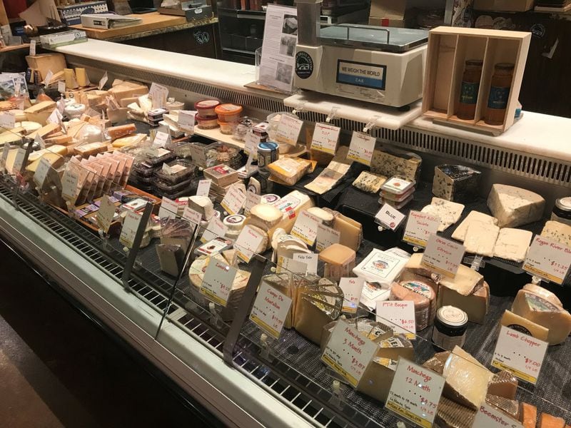 Alon’s offers a selection of cheeses from around the globe. LIGAYA FIGUERAS / LFIGUERAS@AJC.COM