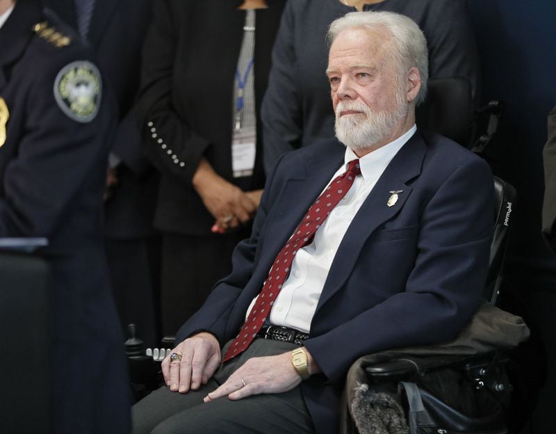 Retired Atlanta police detective Bob Buffington, who collected fibers that linked Wayne Williams to the 1979-81 Atlanta Child Murders, was present on March 21, 2019, at Mayor Keisha Lance Bottoms’ news conference. The mayor announced that officials will use advanced technology to take a fresh look at the Atlanta Child Murders. 