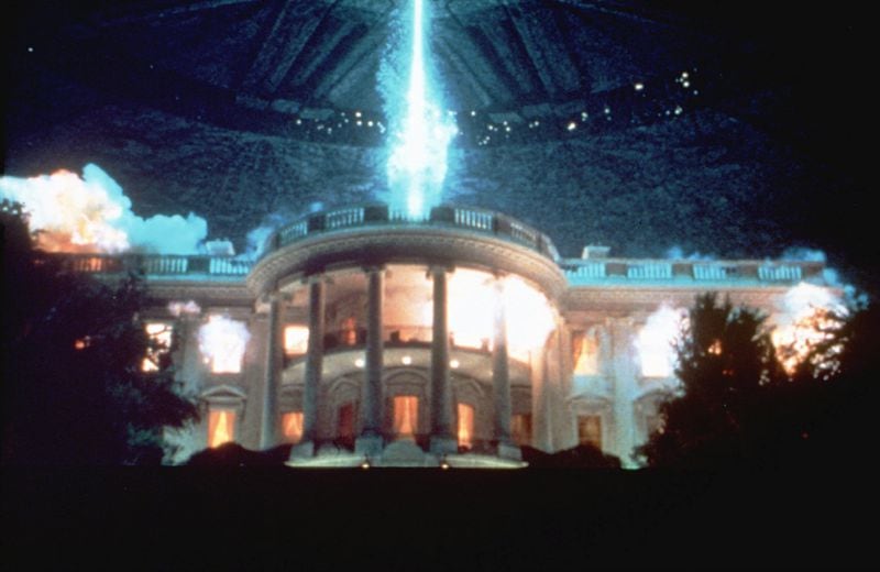 "Independence Day" is a movie from 1996. You should have seen it by now. (20th Century Fox)