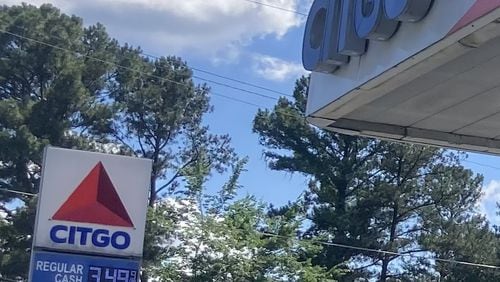 As Memorial Day approached, higher gas prices were in the rearview mirror. At least for the moment. Prices in metro Atlanta ranged on Monday from $2.99 a gallon to more than $4. Here, a Citgo in Decatur.