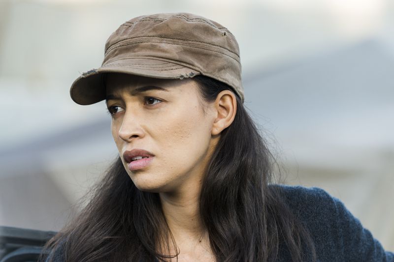  Christian Serratos as Rosita Espinosa - The Walking Dead _ Season 7, Episode 13 - Photo Credit: Gene Page/AMC